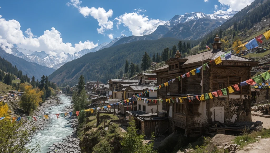 Top 10 Hidden Places in India You Must Visit in 2025 (Secret Travel Gems) 12 Chitkul Himachal Pradesh last village Indo Tibetan border