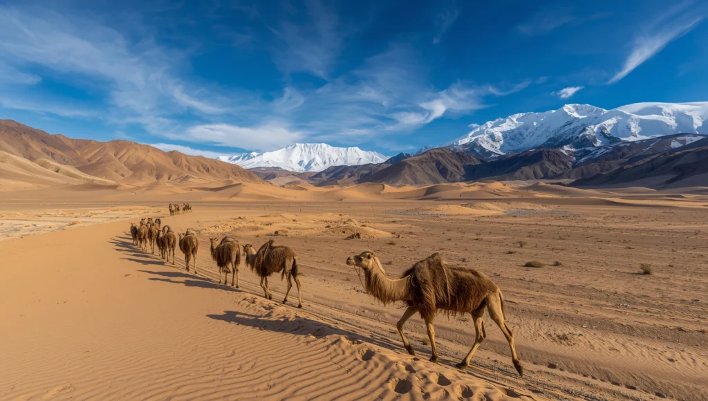 Top 10 Hidden Places in India You Must Visit in 2025 (Secret Travel Gems) 11 Nubra Valley Ladakh sand dunes double humped camel